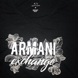 ARMANI EXCHANGE Crop Top